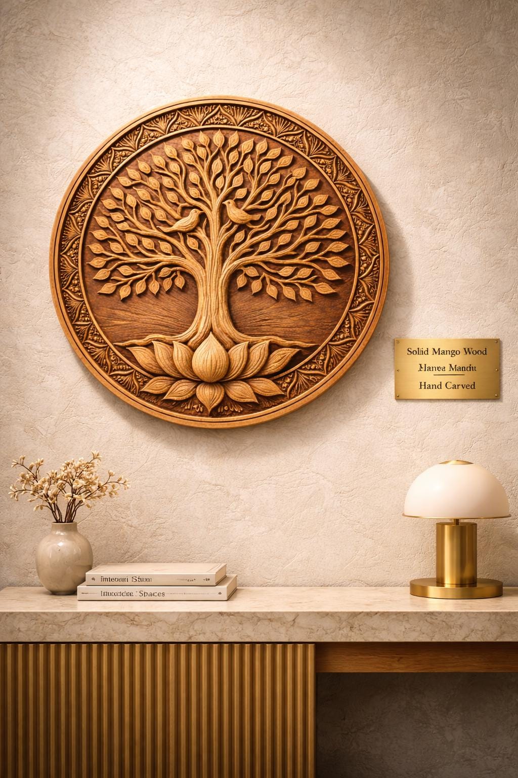 Tree of Life Wood Wall Panel