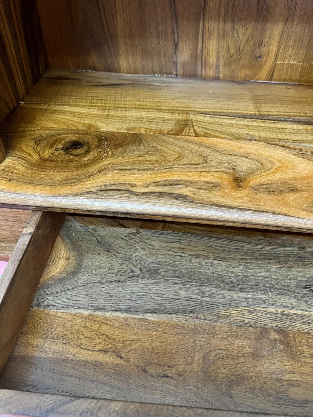 Solid Wood Wall Temple - Drawer & D-Hook