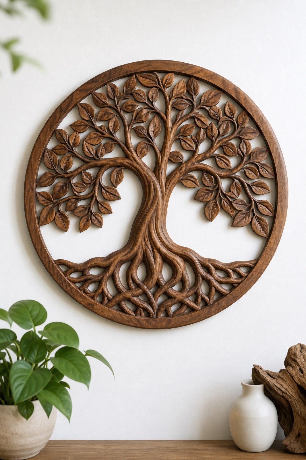 Tree of Life Walnut Disk