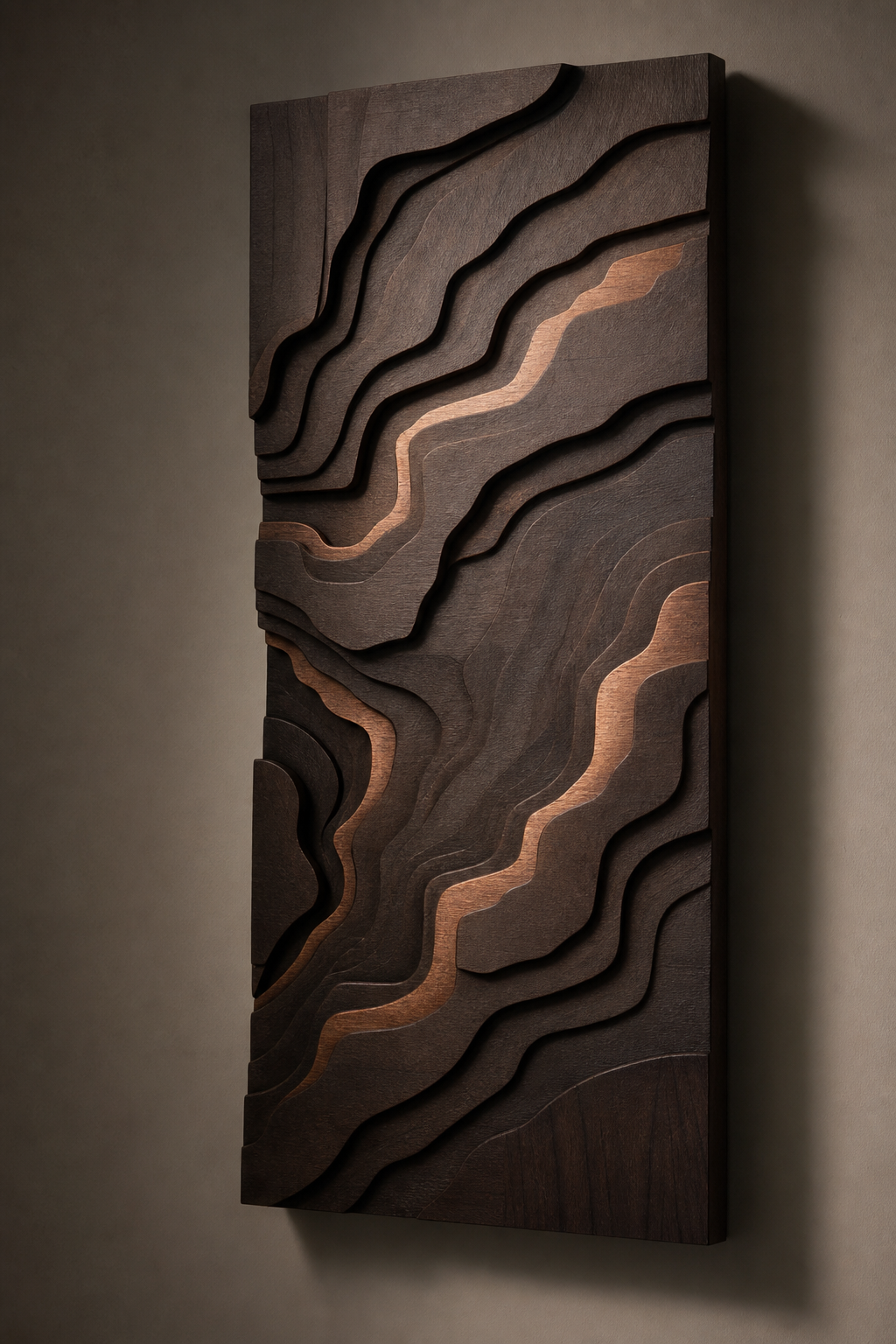 Terraced Nocturne Wood Panel styled product preview